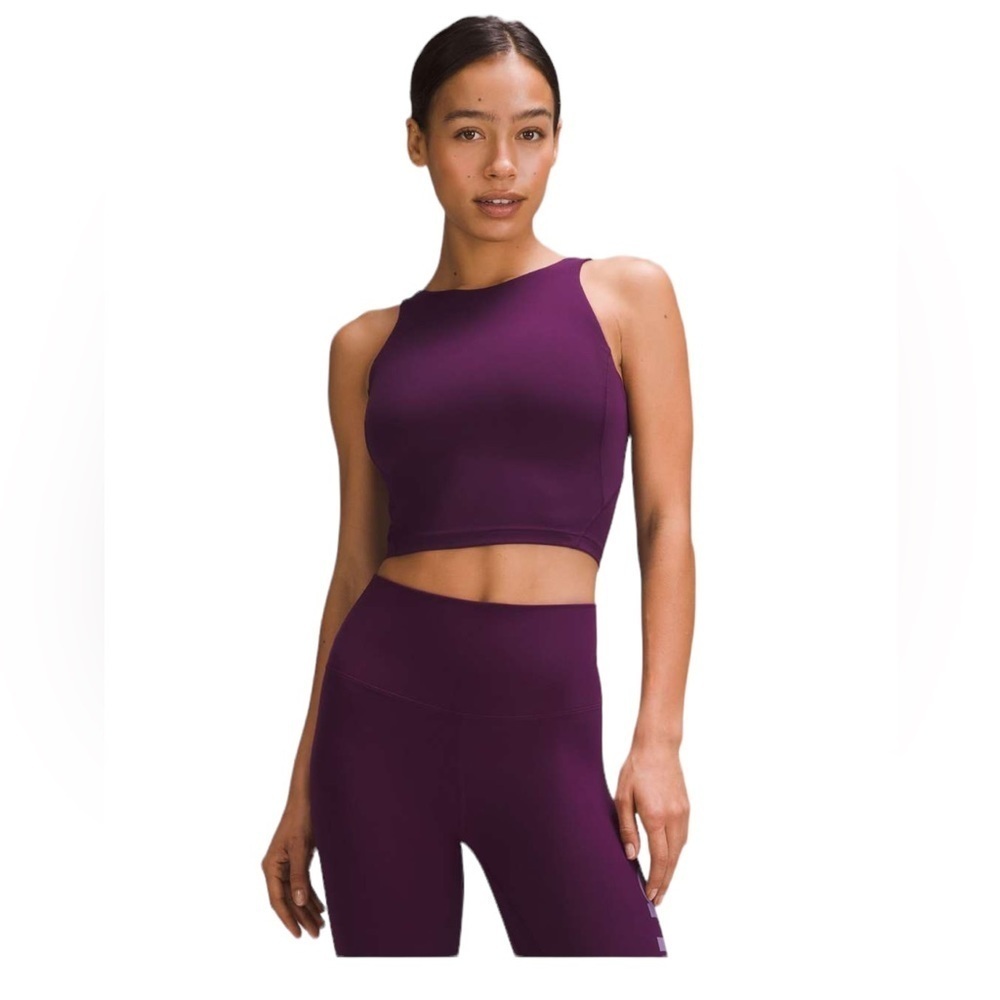 Lululemon women’s new align high neck tank, sports bra. Size for. New with tags.
